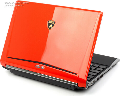 На ноутбуке Asus Lamborghini VX6S мигает экран